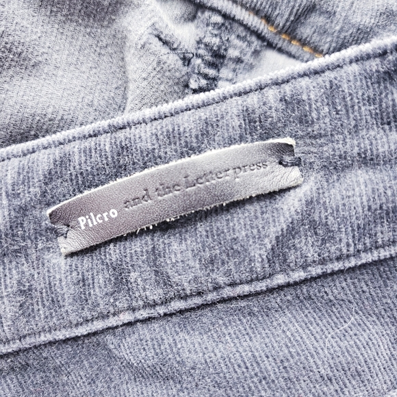 Pilcro And The Letterpress Black Corduroy Ankle. - Picture 8 of 8